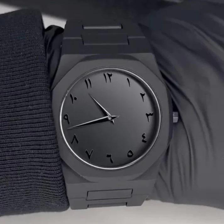 Black Arabic Aura watch 100%Original Watch ⌚
