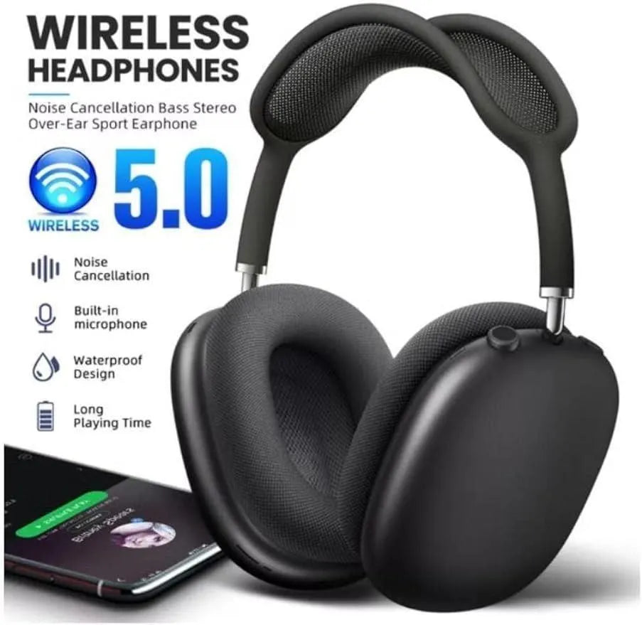 P9 Bluetooth Headphone 🎧 with Long_ Lasting battery.